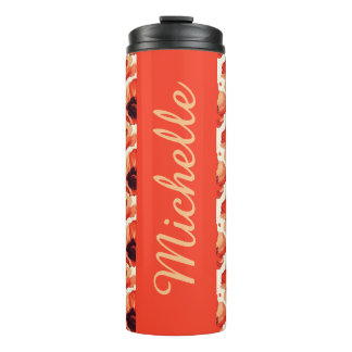 Termo Floral personalizada
