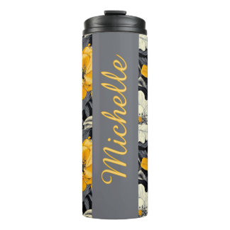 Termo Floral personalizada