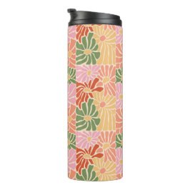 Termo Floral Retro Groovy