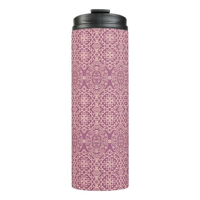 Termo Floral Seamless: Hermoso fondo de patrón (Anverso)