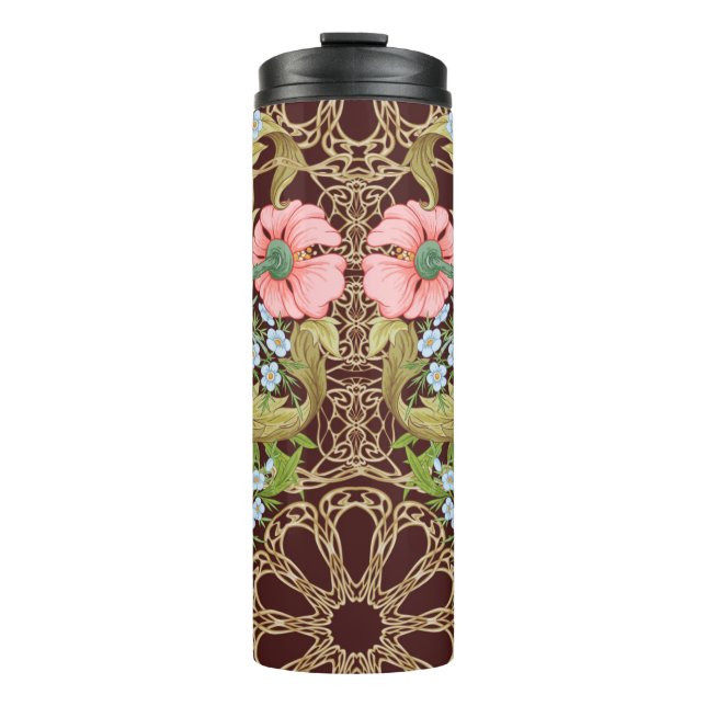 Termo Floral Seamless pattern, background with In art no (Anverso)