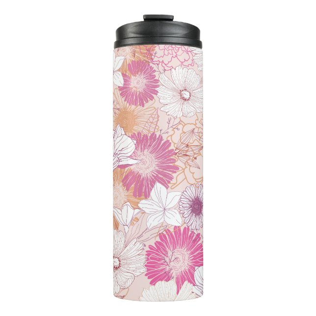 Termo Floral sin Costuras  (Anverso)