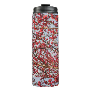 Termo Florecimiento elegante del patrón de flores