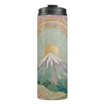 Florecimiento Etéreo: Volcán de Mosaico Pastel en 