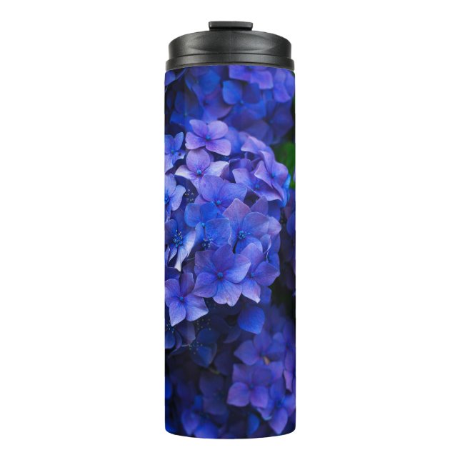 Termo Flores azules (Anverso)