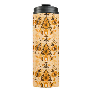 Termo Flores de adorno sin soldadura de papel pintado as