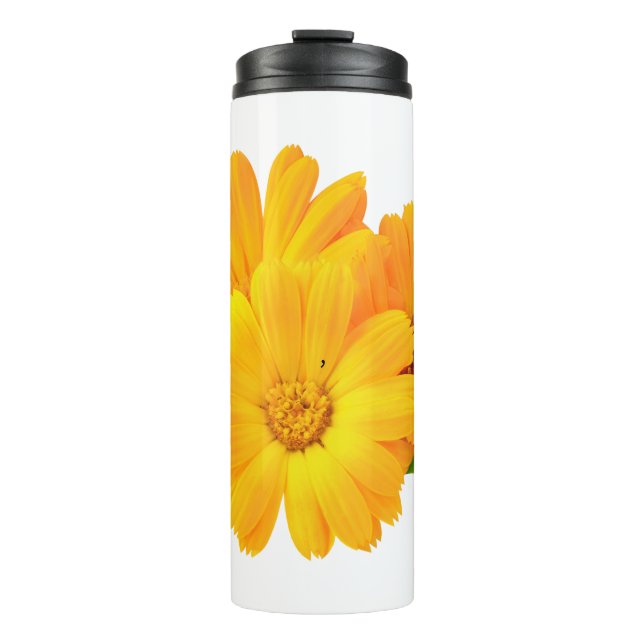 Termo Flores de Calendula Arregladas (Anverso)