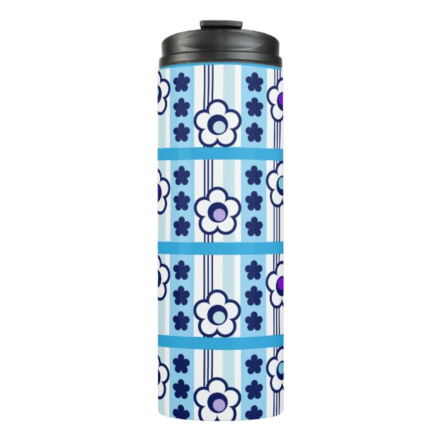 Termo Flores de invierno (Anverso)