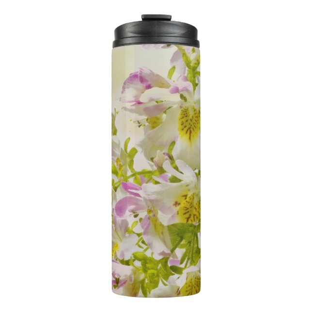 Termo Flores de mariposa (Anverso)