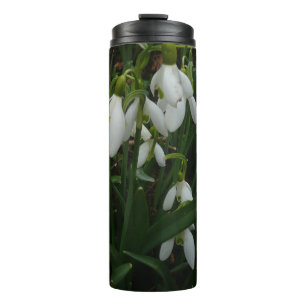 Termo Flores de Primavera Blanca (Galanthus)