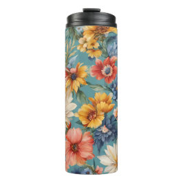 Termo Flores de verano elegantes y sorprendentes