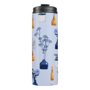 Termo Flores modernas Vase Monotone vintage