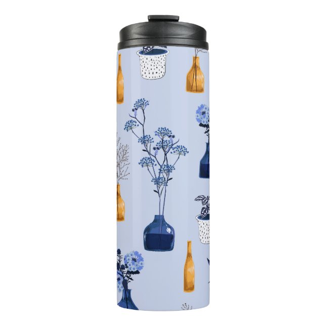 Termo Flores modernas Vase Monotone vintage (Anverso)