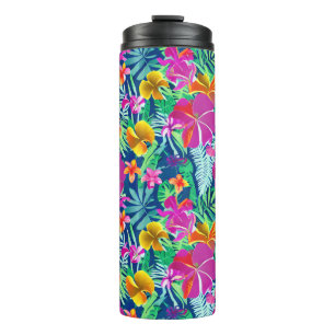 Termo Flores Tropicales Exóticas Y Audaces