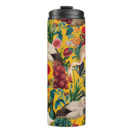 TERMO FLORES Y AVES XVIII