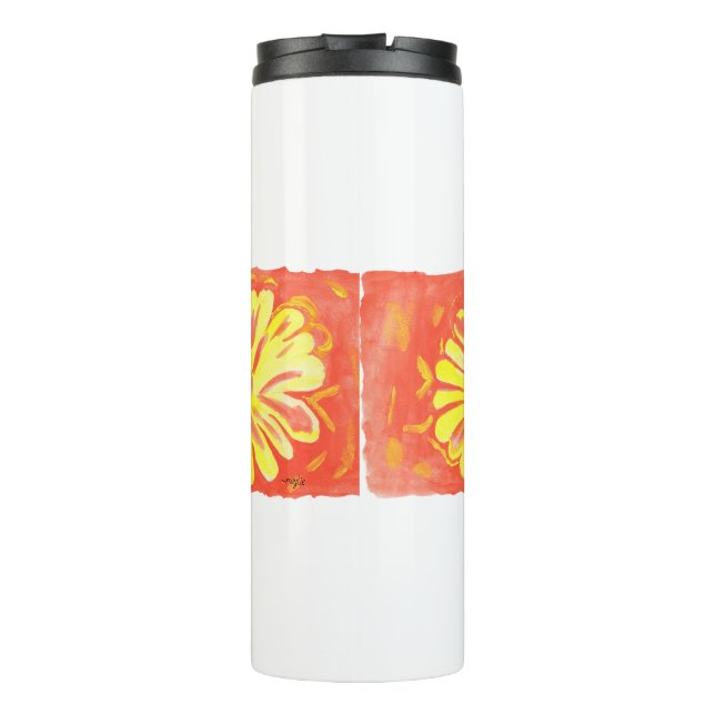 Termo Flowers - Yellow Flowers (Reverso)