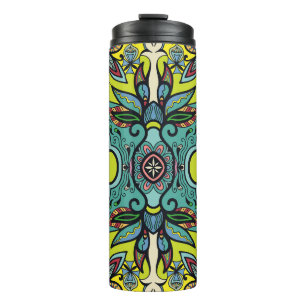 Termo Focal geométrica, colorido y abstracto textu sin c