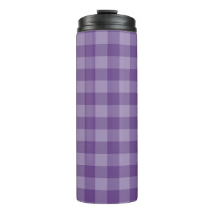 Termo Fondo a cuadros violeta