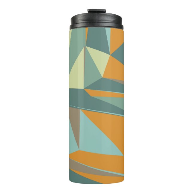 Termo Fondo abstracto con colorido trianglesabstracto (Anverso)