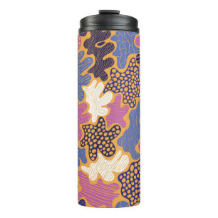 Termo Fondo abstracto creativo con manchas brillantes