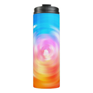 Termo fondo abstracto. fondo de círculos brillantes 