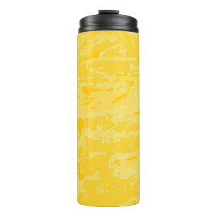 Termo Fondo amarillo del patrón de textura