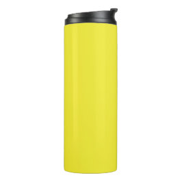 Termo Fondo Amarillo Sólido Vibrante