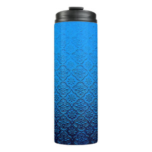 Termo fondo azul