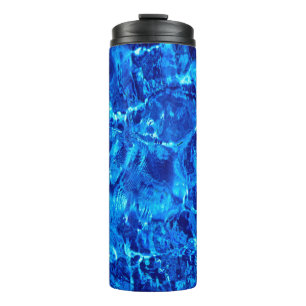 Termo Fondo azul brillante