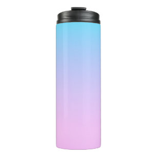 Termo Fondo de degradado azul y rosa