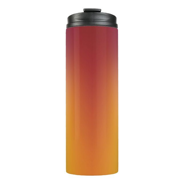 Termo fondo de diseño de gradiente en tumbler térmico (Anverso)