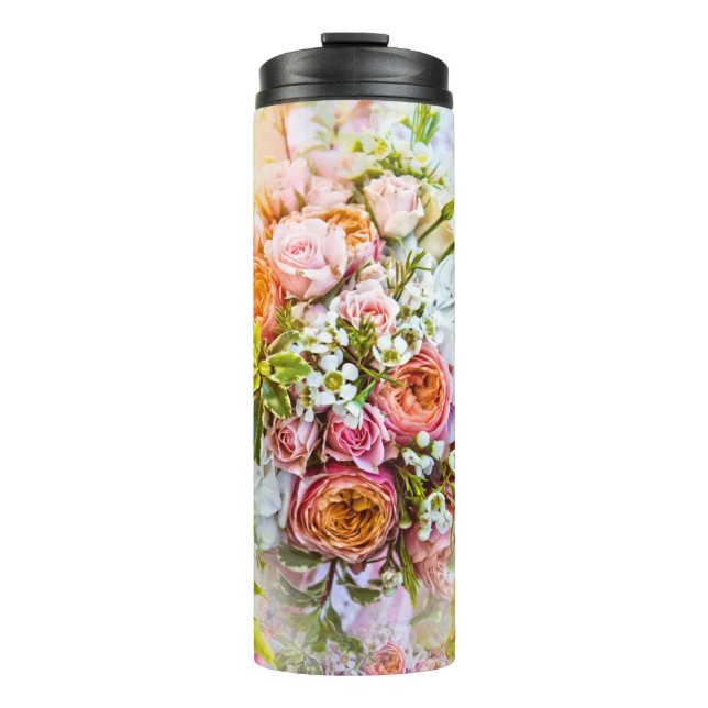 Termo Fondo de flores de verano, ramos de flores (Anverso)