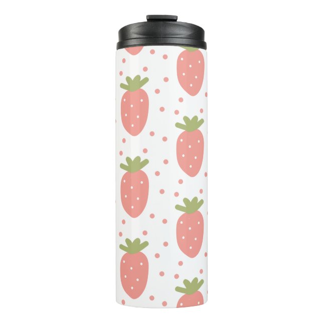 Termo Fondo de fresas de frutas (Anverso)