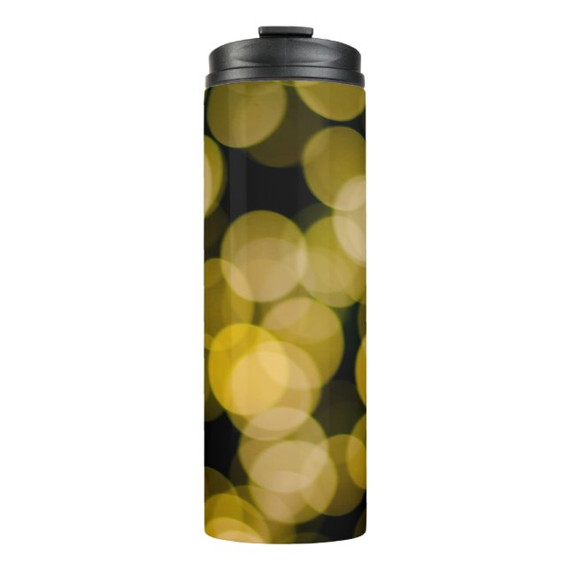 Termo Fondo de la luz nocturna desenfocado. Resumen de c (Anverso)