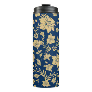 Termo Fondo de la Marina Oro Acento Tumbler Termal