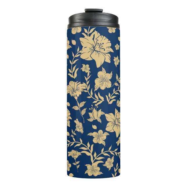 Termo Fondo de la Marina Oro Acento Tumbler Termal (Anverso)