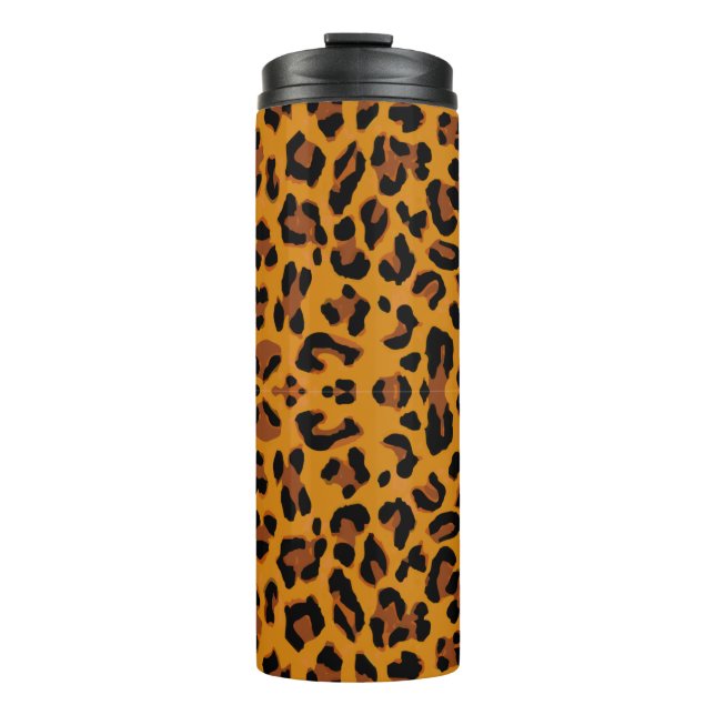 Termo Fondo de la piel del leopardo del patrón (Anverso)
