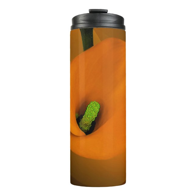 Termo Fondo De Masa Amarilla Calla Lily (Anverso)