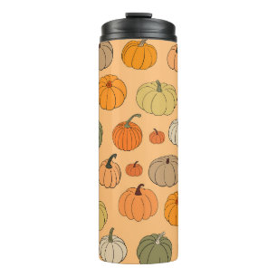 Termo Fondo de patrón ininterrumpido brillante de otoñ