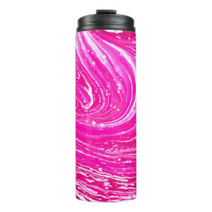 Termo Fondo de pintura rosa mezclado