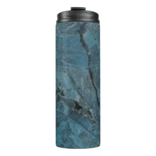 Termo fondo de textura de mármol azul, marbel italiano c