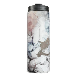 Termo Fondo del alcohol. Manchas grises y negras. Ice Ba