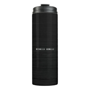 Termo Fondo del diseño de madera gris Nombre legible sim