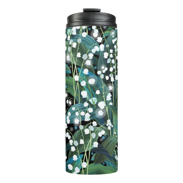 Termo Fondo del patrón sin soldadura de Lily Valley (Anverso)