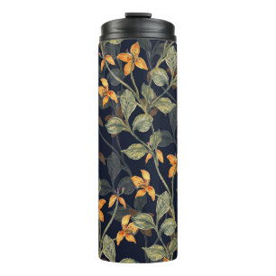 Termo Fondo floral en un patrón sin fisuras.