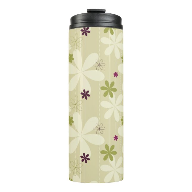 Termo Fondo floral retro (Anverso)