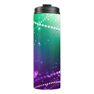 Termo Fondo morado festivo Mardi Gras