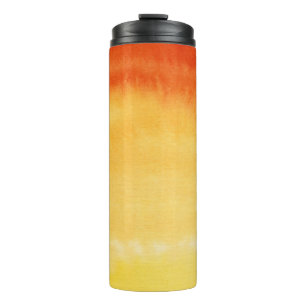 Termo Fondo pintado a mano de la acuarela abstracta. 2