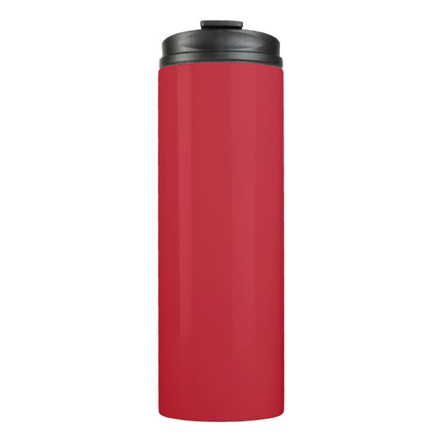 Termo Fondo Rojo Oscuro  (Anverso)