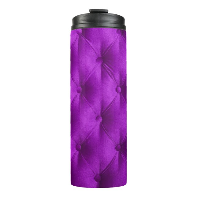 Termo Fondo textil violeta de terciopelo violeta,  (Anverso)
